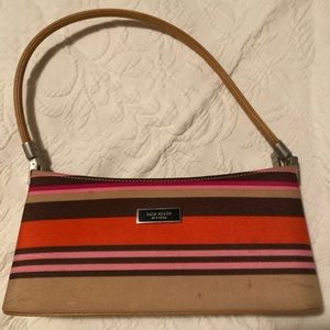 Kate Spade striped handbag